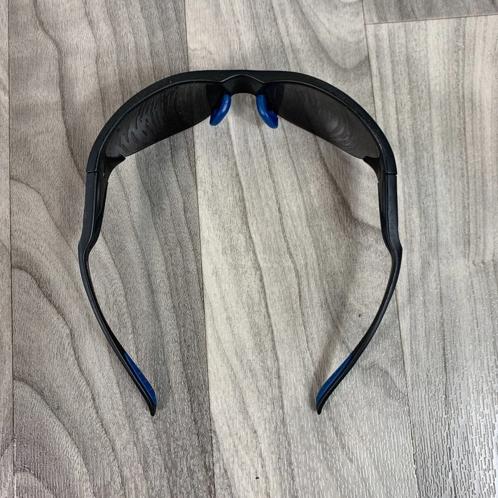 Ironman Concentration Sunglasses Black Wrap Sport UV Men Black